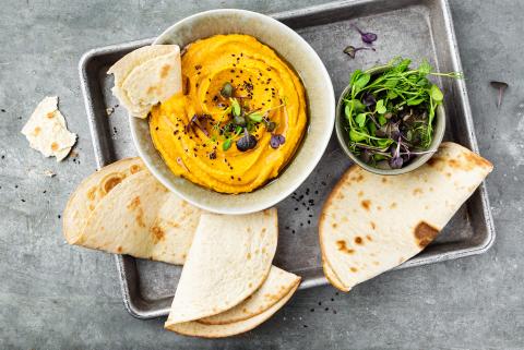 Hummus & flatbread